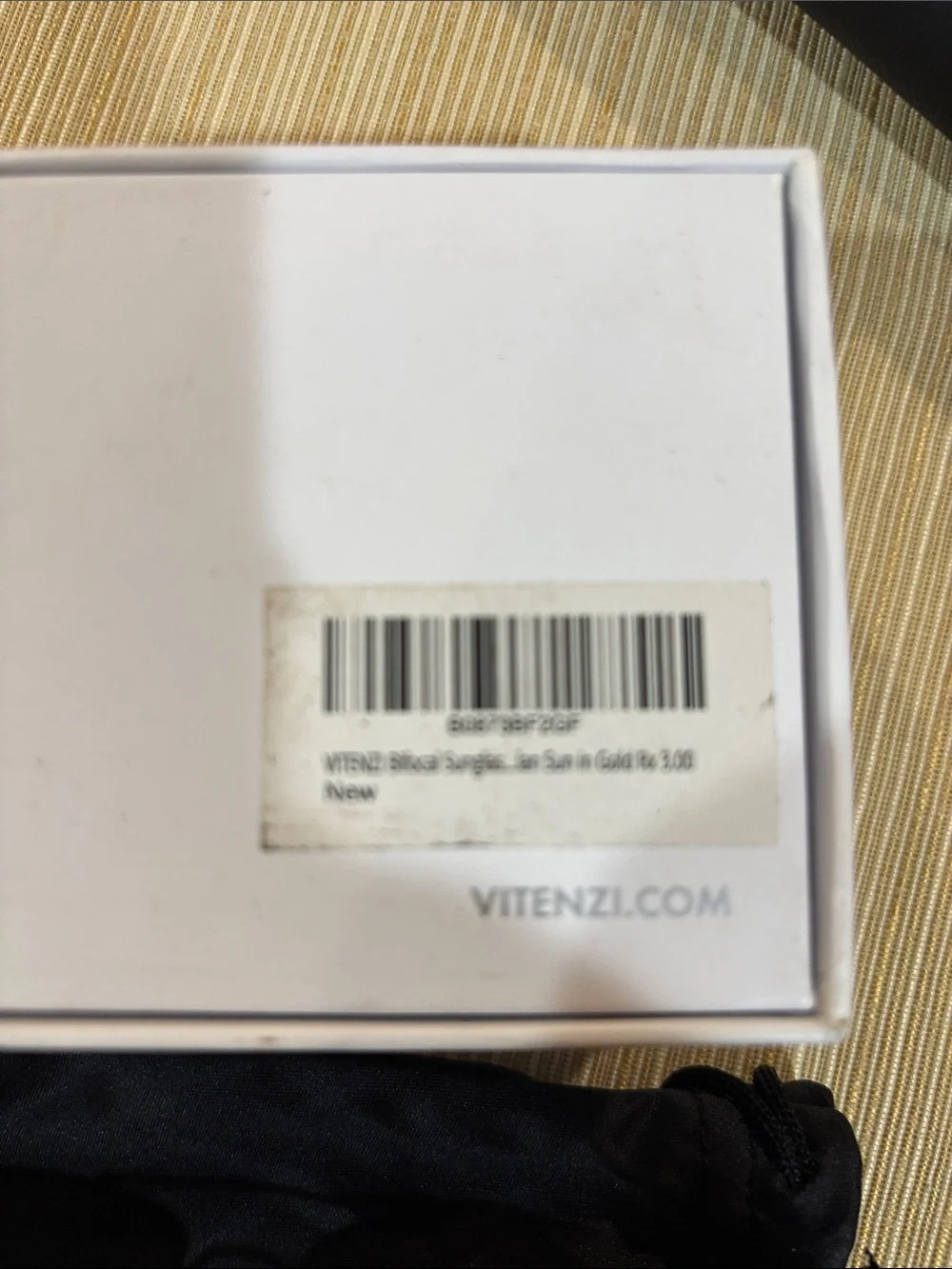 VITENZI BIFOCAL SUNGLASSES IAN SUN IN GOLD 3.00 New